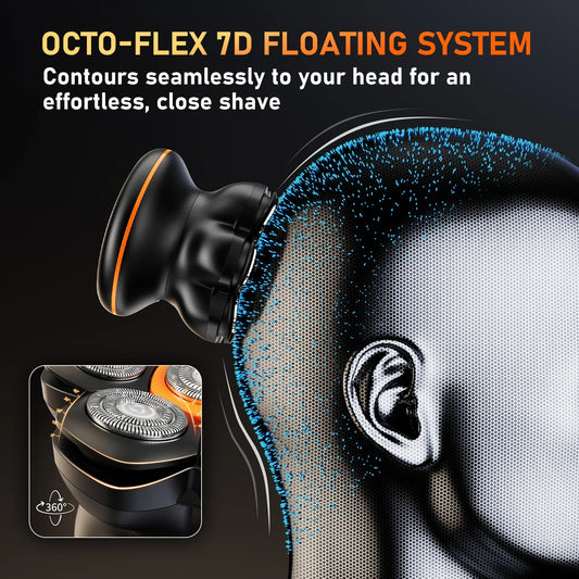 7D Men's Head Shaver Deluxe